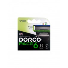 Кассеты для бритья Dorco Pace 6 мужские 6 лезвий 4шт