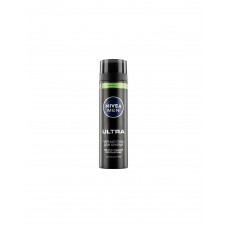 Черный гель для бритья с активным углем NIVEA Men Ultra