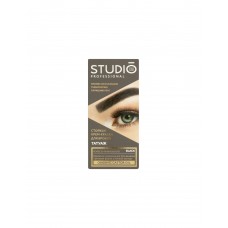 Крем-краска для бровей Studio Professonal Татуаж Black