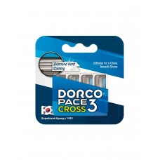 Сменные кассеты для бритвы Dorco Pace 3 три лезвия