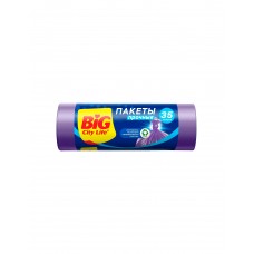 Пакеты для мусора Big City Life 35л 20шт 11мкн