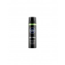 Черный гель для бритья с активным углем NIVEA Men Ultra
