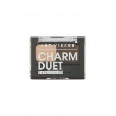 Тени для век Art-Visage Charm Duet двойные тон 02