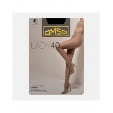 Черные колготки женские 40 den р.2 Lady
