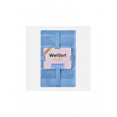 Махровое полотенце 50*80см синее Royal Wellfort Piksie Махровое полотенце 50*80см синее Royal Wellfort Piksie