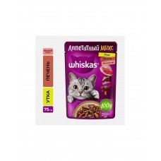 Влажный корм для кошек Аппетитный микс Утиная печень