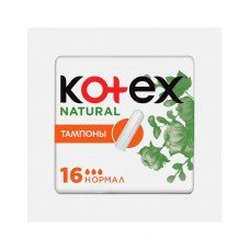 Тампоны Natural Нормал 16шт