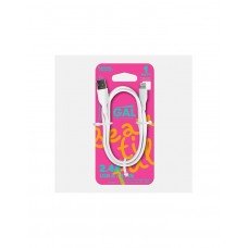 Силиконовый кабель USB A/8 pin CU-6107 2.4A 1м