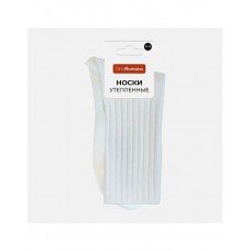 Женские носки утепленные молочные р.23-25