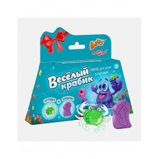 Подарочный набор для игры и купания Весёлый крабик