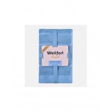 Махровое полотенце 50*80см синее Royal Wellfort Piksie